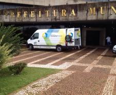 Unidade móvel em Cascavel.