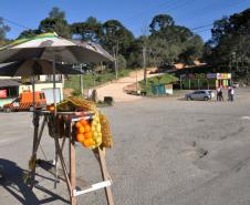A Prefeitura de Quatro Barras, na Região Metropolitana de Curitiba trabalha nas obras de pavimentação de um trecho de 6,5 quilômetros da Estrada do Palmitalzinho. 