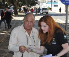 Na manhã desta quinta-feira (7), a equipe esteve em Campo Largo, onde se reuniram com representantes da Associação Comercial e Industrial de Campo Largo e com taxistas para divulgar as linhas de financiamento, que possuem as taxas de juros mais baixas do mercado. 