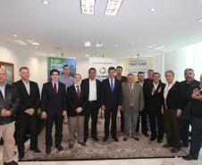 Governador Beto Richa anuncia a reabertura da linha de financiamento Banco do Empreendedor - Taxistas, da Fomento Paraná. 
