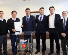 Governador Beto Richa autoriza e  homologa licitações de obras, serviços, compra de maquinários e equipamentos rodoviários para oito municípios: Arapoti, Colorado, Coronel Domingos Soares, Juranda, Mandaguaçu, Mariluz, Sulina e Terra Roxa