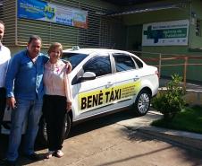 O motorista de táxi Benedito Raimundo Morais, conhecido como “Benê”, morador de Ibiporã, no Norte do estado, é um dos mais novos beneficiários de um financiamento da linha Banco do Empreendedor Taxistas, da Fomento Paraná.