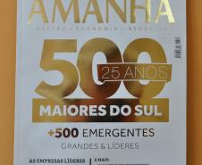 Instituição financeira do Governo do Estado tem a 66ª posição entre os estados do sul, a 30ª posição entre as empresas paranaenses e o primeiro lugar no setor financeiro no estado, de acordo com o Valor Ponderado de Grandeza (VPG), um indicador exclusivo criado pela revista Amanhã em parceria com a consultoria PwC.