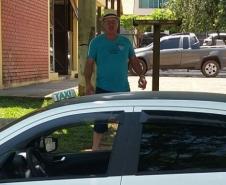 O motorista de táxi José Euflasio Baião, morador de Joaquim Távora, no Norte Pioneiro do Estado, é mais um dos beneficiários da linha Banco do Empreendedor Taxistas, da Fomento Paraná. 