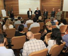 Sustentabilidade do Território Urbano Paranaense é tema de curso superior com professores do Brasil e da França, na Universidade Livre do Meio Ambiente, em Curitiba. Colaboradores da Fomento Paraná participam do curso juntamente com servidores de áreas como Planejamento, Desenvolvimento Urbano, além de gestores municipais e técnicos de instituições bancárias como BRDE, Caixa Econômica Federal e Banco do Brasil. 