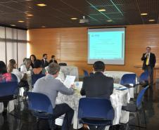 A Fomento Paraná é a anfitriã da reunião da Comissão de Assuntos Contábeis da Associação Brasileira de Desenvolvimento (ABDE), que acontece nas dependências da Federação do Comércio do Paraná, em Curitiba, nesta terça, 24/11.