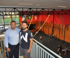Jeferson e Rafael Ramos, empreendedores da Crossfit Widia, de Curitiba.