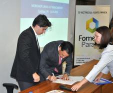 A Fomento Paraná firmou um Acordo de Cooperação Técnica com a Associação Brasileira da Indústria de Máquinas e Equipamentos (Abimaq), nesta segunda-feira (16). A assinatura aconteceu durante o workshop "Linhas de Financiamento para 2016", promovido pela Abimaq, em Curitiba.
