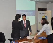 A Fomento Paraná firmou um Acordo de Cooperação Técnica com a Associação Brasileira da Indústria de Máquinas e Equipamentos (Abimaq), nesta segunda-feira (16). A assinatura aconteceu durante o workshop "Linhas de Financiamento para 2016", promovido pela Abimaq, em Curitiba.