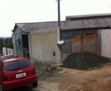 Vidraçaria Arte e Estilo. Campo Largo, antes da reforma financiada pela Fomento Paraná.