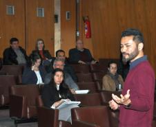 Fabio Arazaki fala da experiência  Go Bee, uma startup cliente da Fomento Paraná que desenvolve soluções para indústrias
