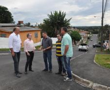 O prefeito de Fazenda Rio Grande, Márcio Wosniak, recebeu o presidente da Fomento Paraná, Juraci Barbosa, que iniciou uma programação de visitas técnicas aos municípios paranaenses.
