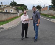 O prefeito de Fazenda Rio Grande, Márcio Wosniak, recebeu o presidente da Fomento Paraná, Juraci Barbosa, que iniciou uma programação de visitas técnicas aos municípios paranaenses.