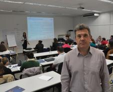Flavio Locatelli Junior, coordenador do Sebrae_PR e instrutor do curso de correspondentes da Fomento Paraná.
