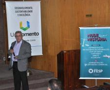 O professor Fernando Pianaro apresentou a palestra "Coaching e Mentoring na Administração Pública" na Fomento Paraná.