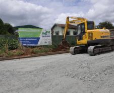 Obras financiadas pela Fomento Paraná em Rio Negro.