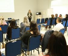 Encontro Regional de Agentes de Crédito, no Sebrae de Cascavel.