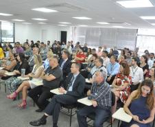 Evento de Avaliação e Desempenho 2019 e Planejamento Estratégico 2019 da Fomento Paraná, organizado pela ASSEAF e Assessoria de Planejamento Estratégico, com patrocínio da Caixa Econômica Federal.