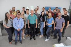 Equipe de Mercado da Fomento Paraná responsável pelo Atendimento ao Cliente e à Rede de Parceiros