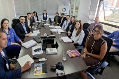 Reunião com a missão do BID
