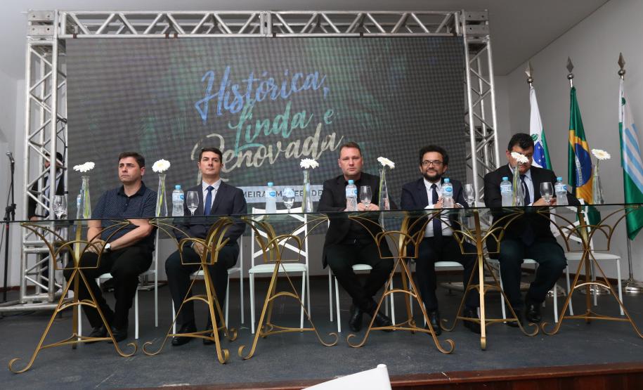 Evento de comemoração dos 200 anos de Palmeira com participação da Fomento Paraná.