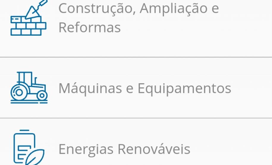 Aplicativo apresenta as linhas de crédito da Fomento Paraná