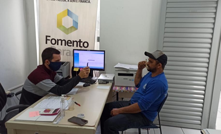 Atendimento no Banco do Empreendedor de Cianorte