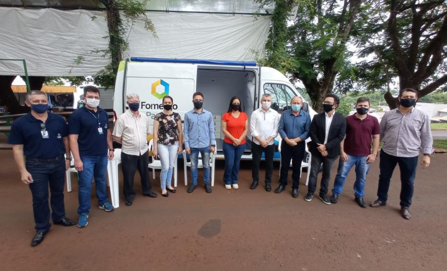 Encerramento da Caravana de Crédito Turismo da Fomento Paraná em Capanema.