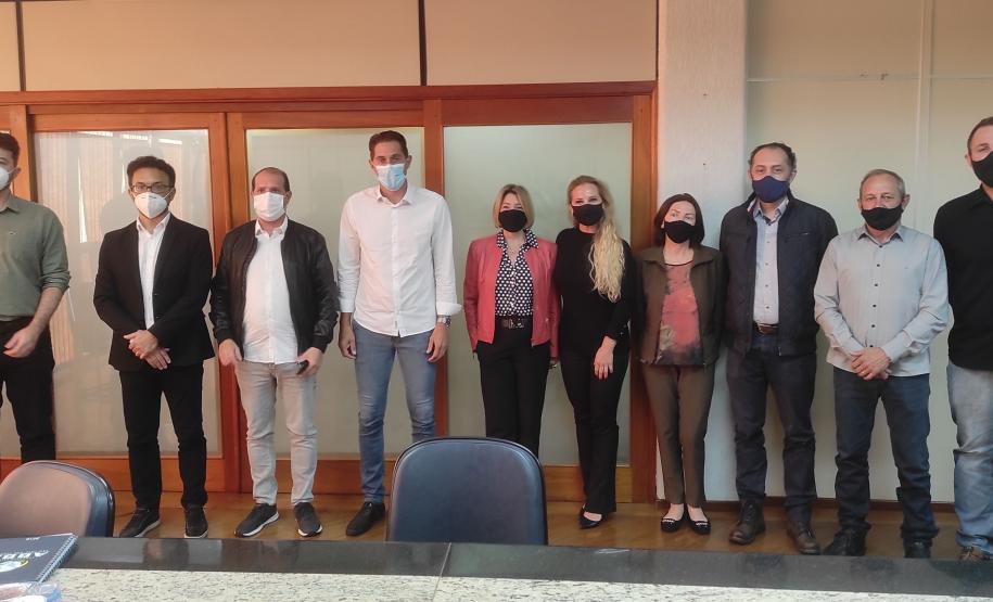 Visita à prefeitura de Marechal Candido Rondon