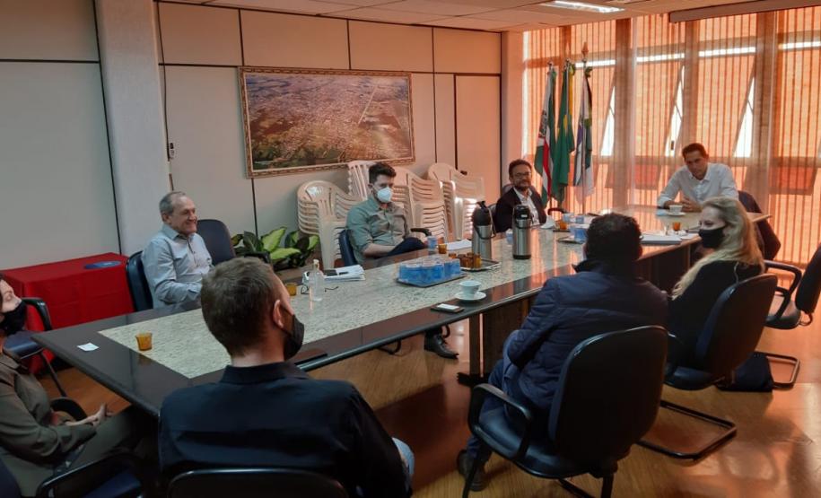 Visita à prefeitura de Marechal Candido Rondon