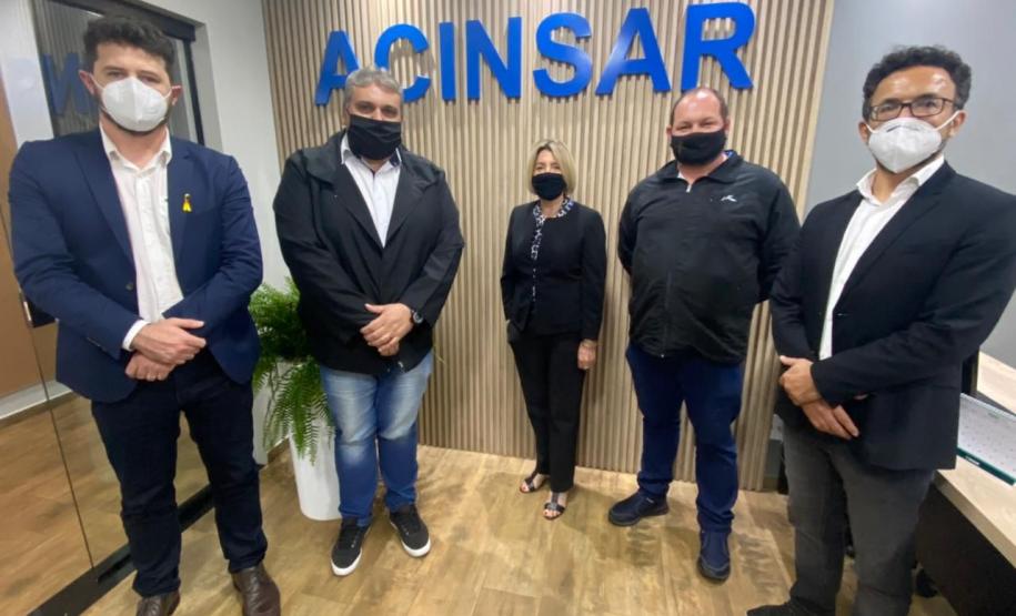 Reunião na ACINSAR - Associação Comercial de Nova Santa Rosa