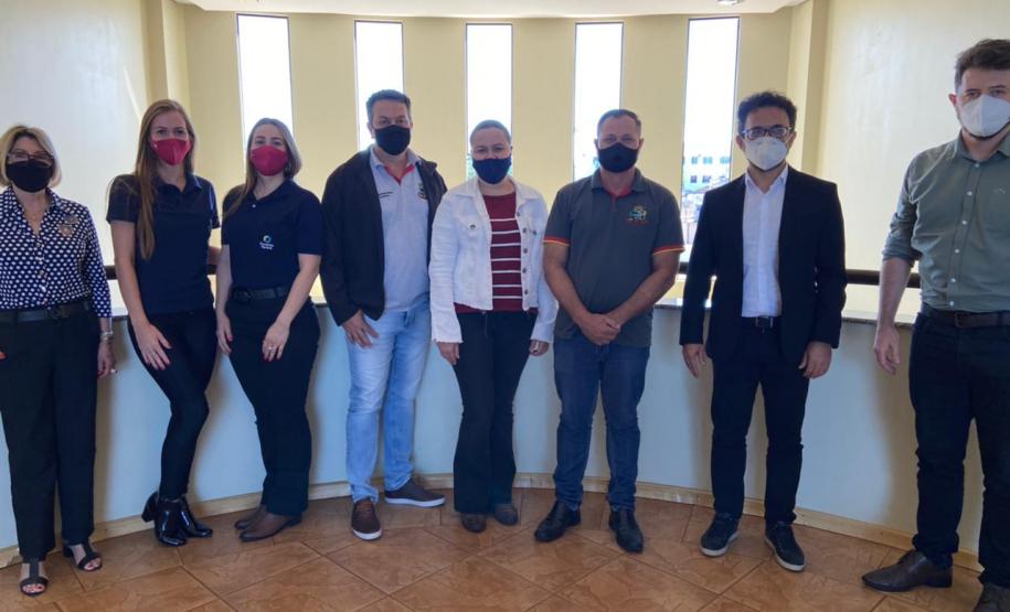 Visita à prefeitura de Mercedes.