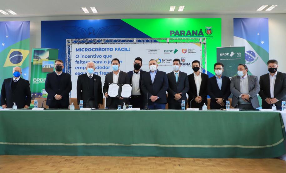 Governador Carlos Massa Ratinho Junior lança Programa de Microcrédito para Jovens Empreendedores