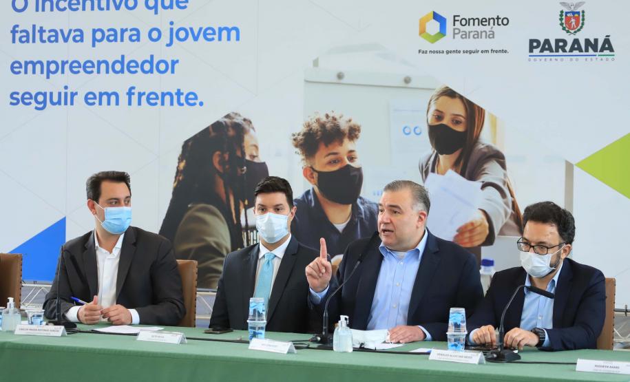 Governador Carlos Massa Ratinho Junior lança Programa de Microcrédito para Jovens Empreendedores