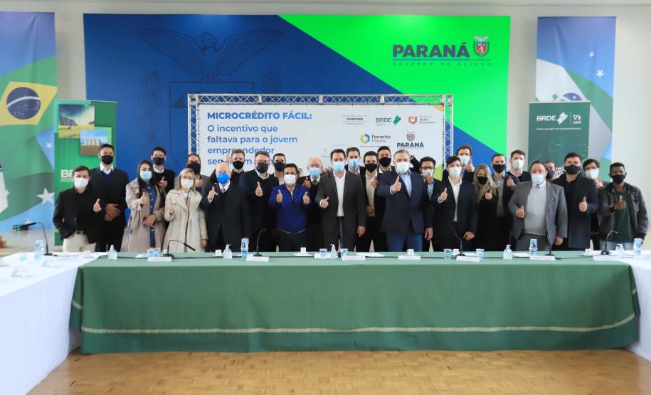 Governador Carlos Massa Ratinho Junior lança Programa de Microcrédito para Jovens Empreendedores