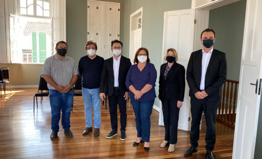 Assinatura de nova parceria em Jaguariaíva.