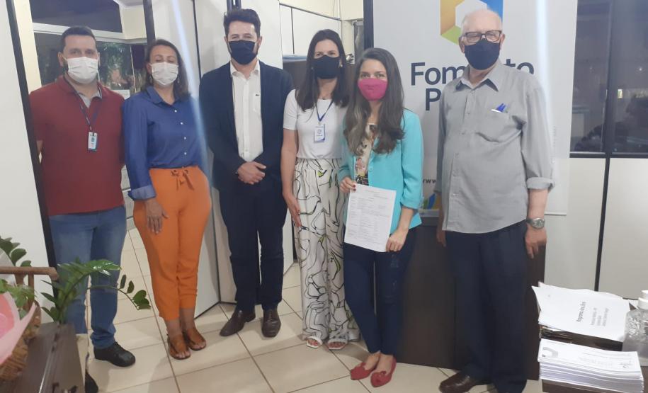 Evento de assinatura de contrato do programa Juro Zero em Francisco Beltrão