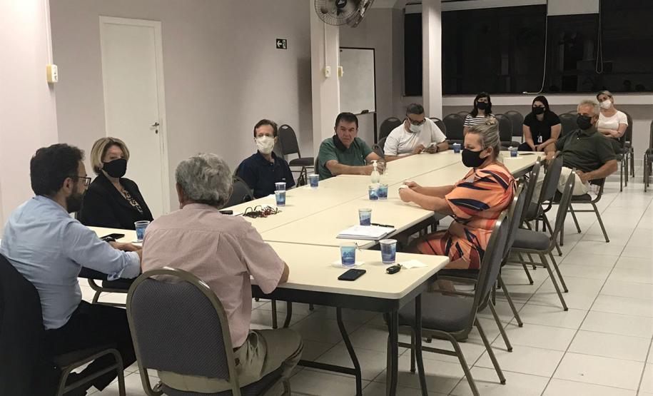 Reunião da Fomento Paraná com a Associação Comercial de Apucarana.