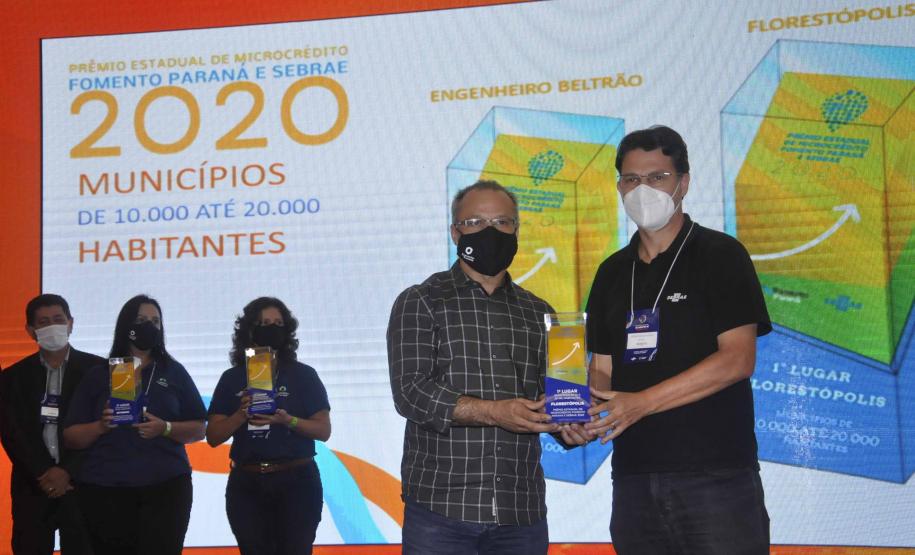 Entrega de troféus do Prêmio Estadual de Agentes de Crédito Fomento Parnaá e Sebrae 2020