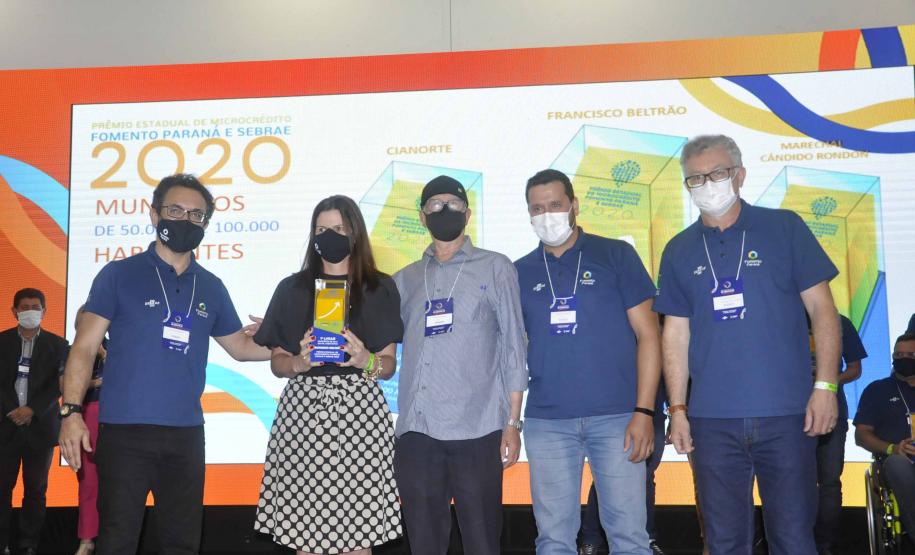 Entrega de troféus do Prêmio Estadual de Agentes de Crédito Fomento Parnaá e Sebrae 2020