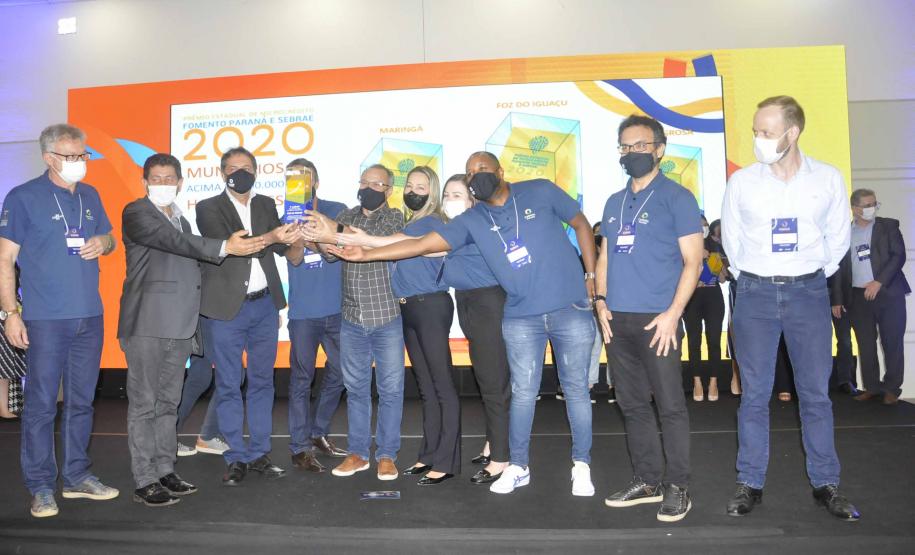 Entrega de troféus do Prêmio Estadual de Agentes de Crédito Fomento Parnaá e Sebrae 2020