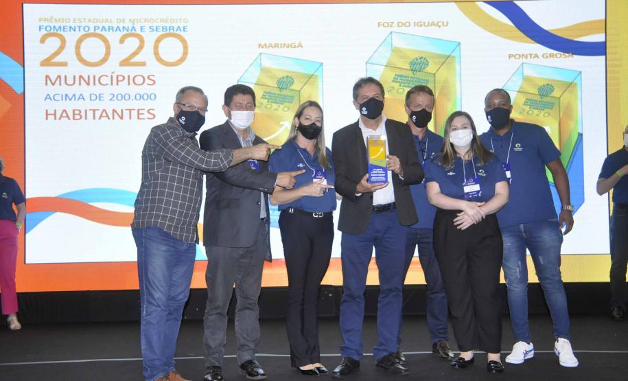 Entrega de troféus do Prêmio Estadual de Agentes de Crédito Fomento Parnaá e Sebrae 2020