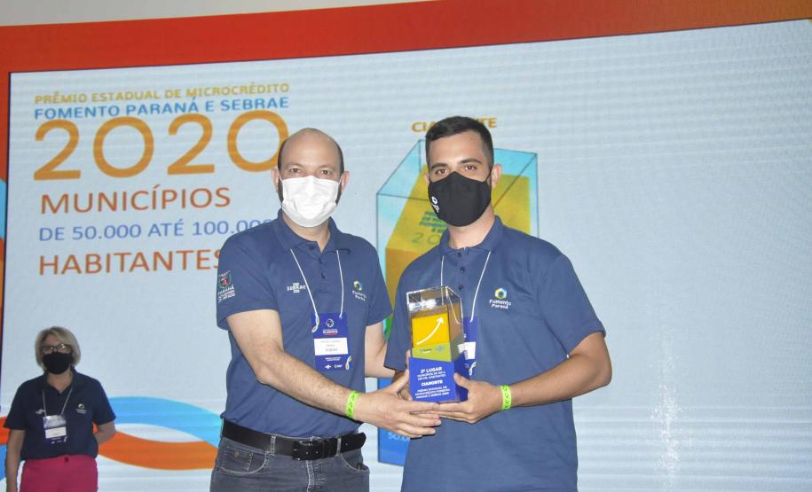 Entrega de troféus do Prêmio Estadual de Agentes de Crédito Fomento Parnaá e Sebrae 2020