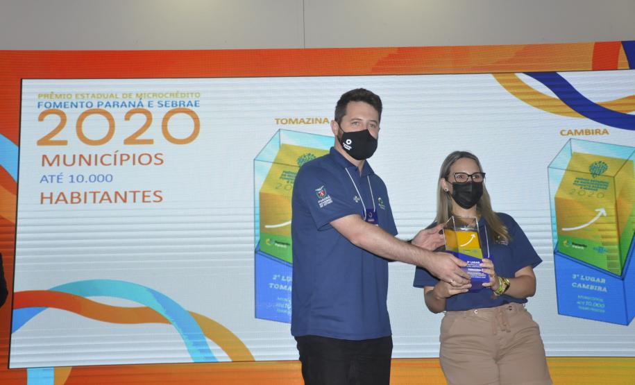 Entrega de troféus do Prêmio Estadual de Agentes de Crédito Fomento Parnaá e Sebrae 2020
