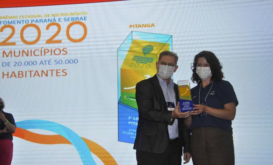 Entrega de troféus do Prêmio Estadual de Agentes de Crédito Fomento Parnaá e Sebrae 2020