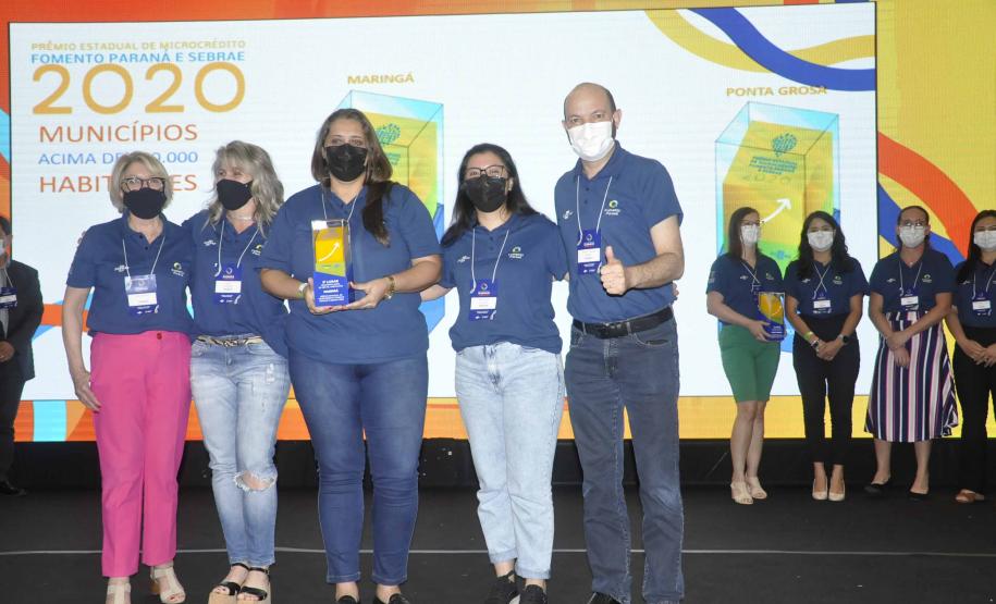 Entrega de troféus do Prêmio Estadual de Agentes de Crédito Fomento Parnaá e Sebrae 2020