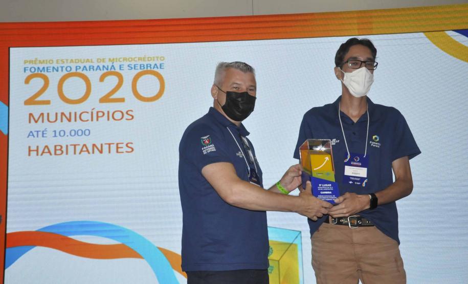 Entrega de troféus do Prêmio Estadual de Agentes de Crédito Fomento Parnaá e Sebrae 2020