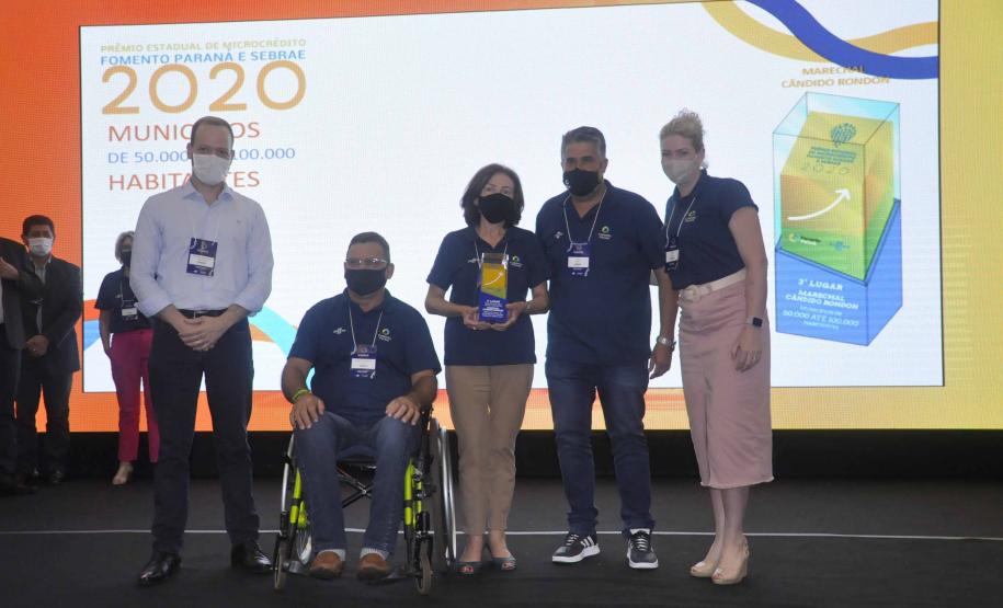 Entrega de troféus do Prêmio Estadual de Agentes de Crédito Fomento Parnaá e Sebrae 2020