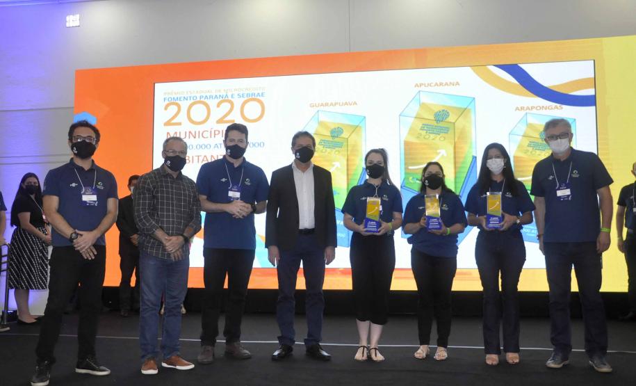 Entrega de troféus do Prêmio Estadual de Agentes de Crédito Fomento Parnaá e Sebrae 2020