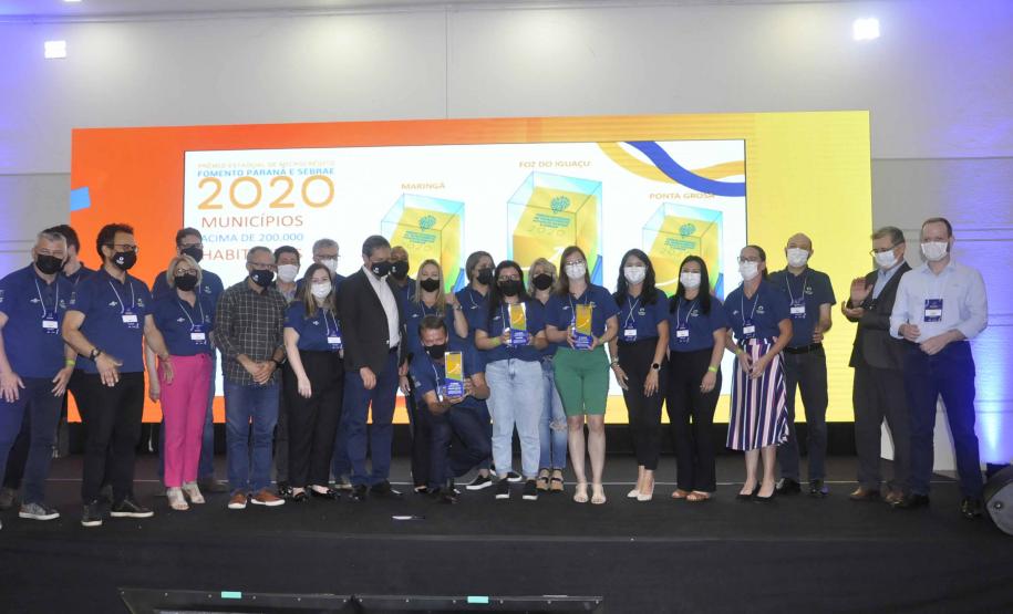 Entrega de troféus do Prêmio Estadual de Agentes de Crédito Fomento Parnaá e Sebrae 2020